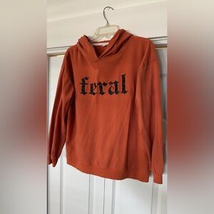 Feral Hoodie- Orange